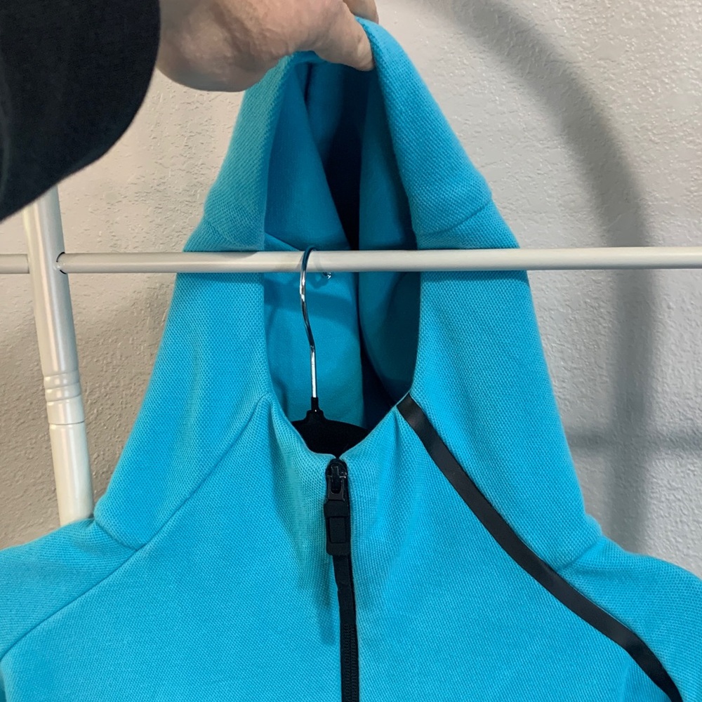 adidas Women's Turquoise Full-Zip Sweatshirt - Picture 4 of 8